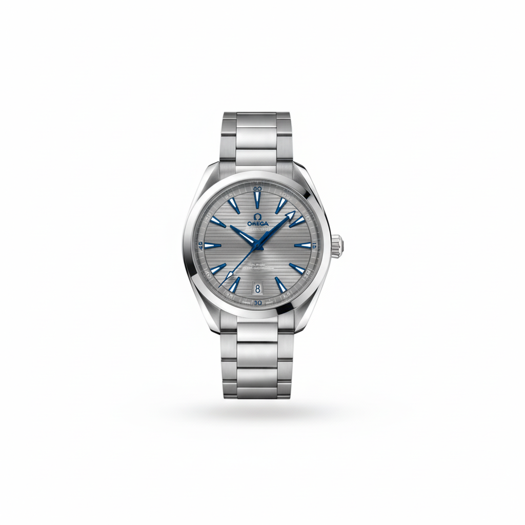 Omega Seamaster Aqua Terra Grey Dial Steel Bracelet