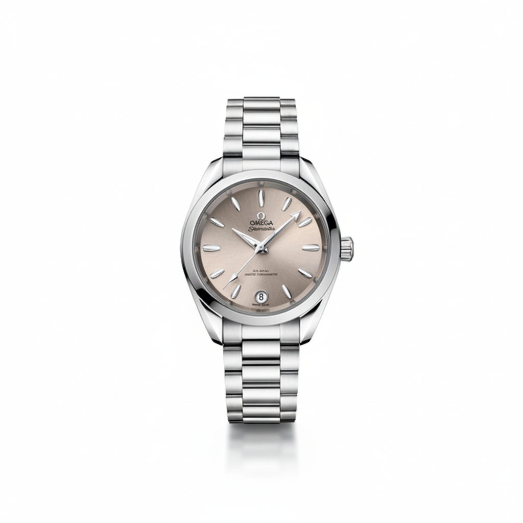 Omega Seamaster Aqua Terra Silver Dial Steel Bracelet