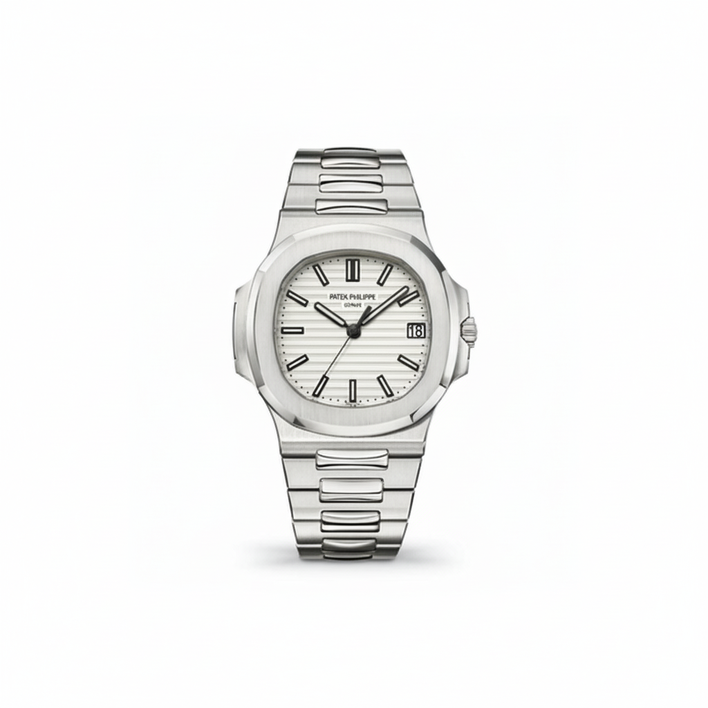 Patek Philippe Nautilus 5711 White Dial White Gold