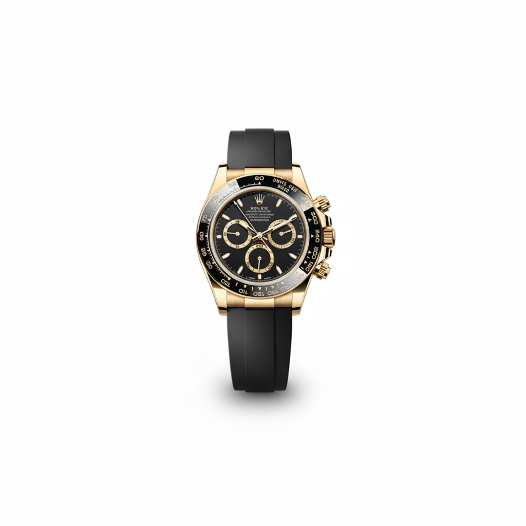Rolex Daytona Black Dial Yellow Gold