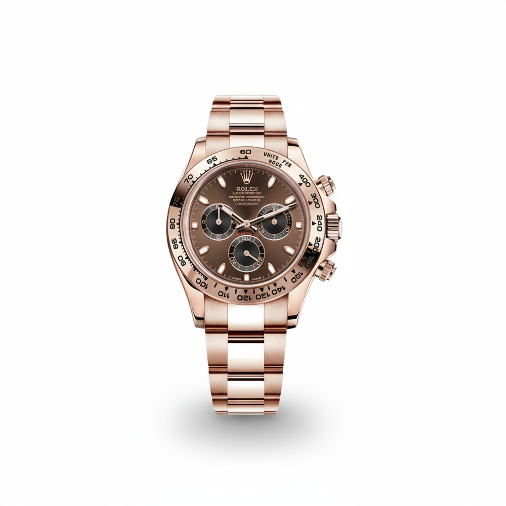 Rolex Daytona Chocolate Dial Everose Gold