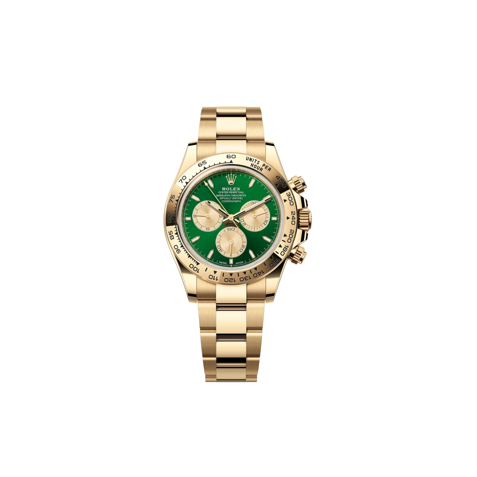 Rolex Daytona Green Dial White Gold