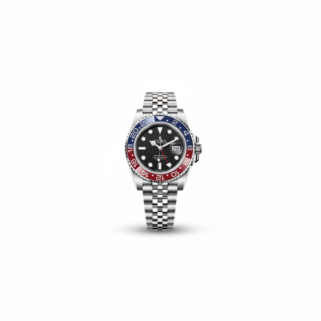Rolex GMT-Master II Pepsi Red/Blue Bezel Stainless Steel