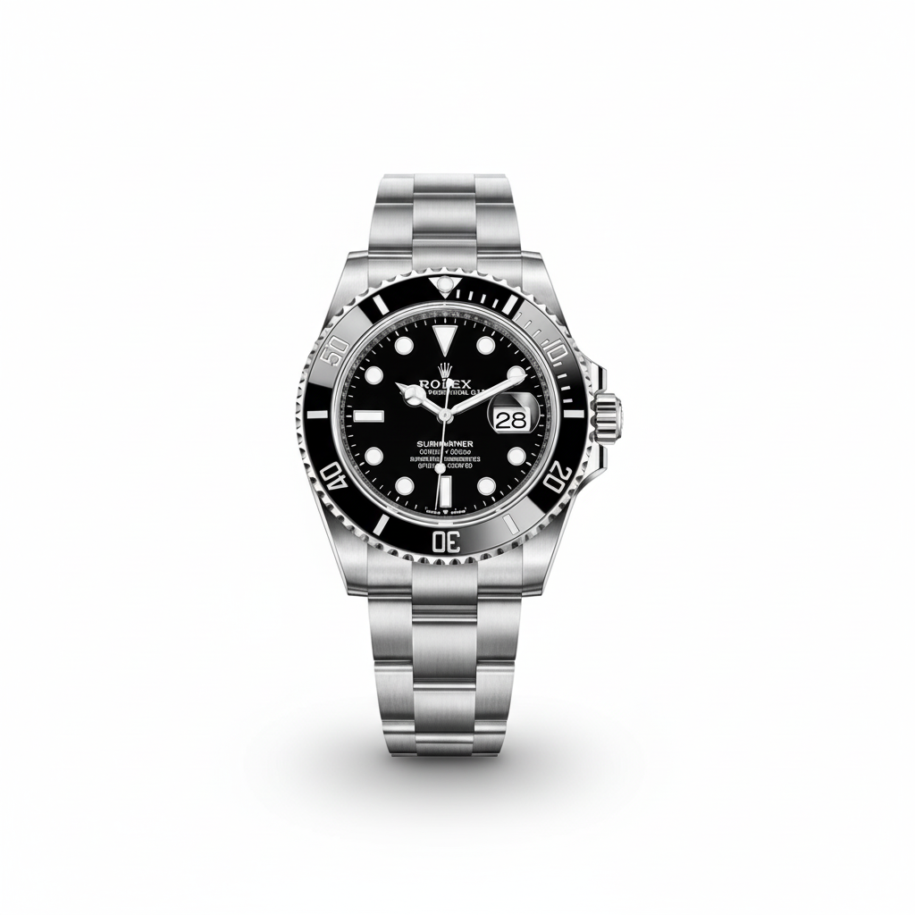 Rolex Submariner Date Black Dial Stainless Steel Black Bezel