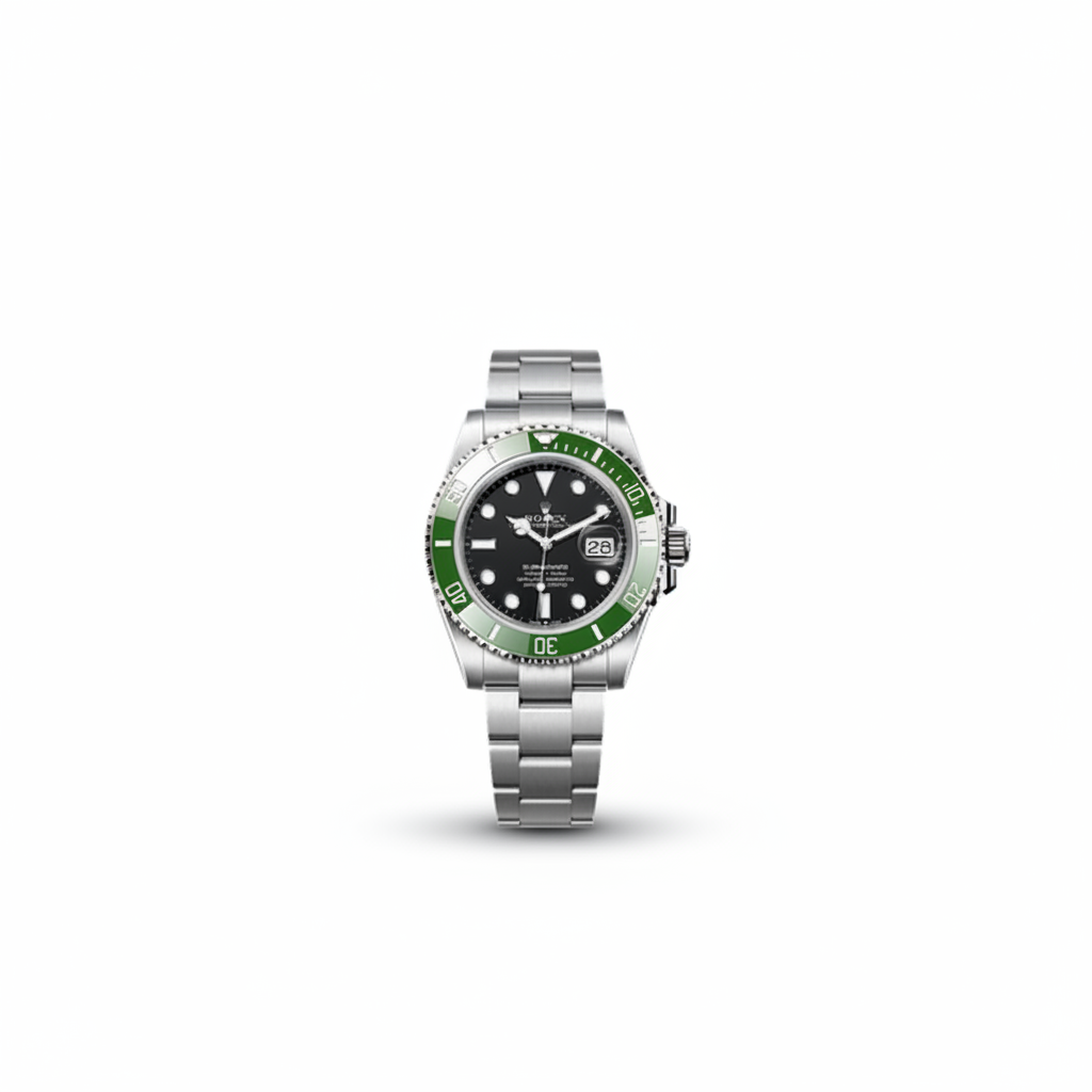 Rolex Submariner Date Green Dial Stainless Steel Green Bezel