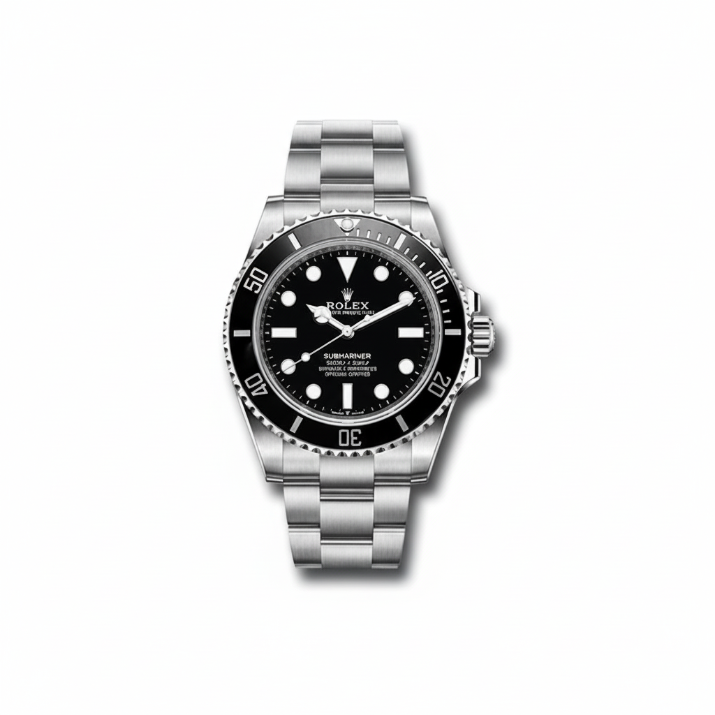 Rolex Submariner No Date Black Dial Stainless Steel Black Bezel